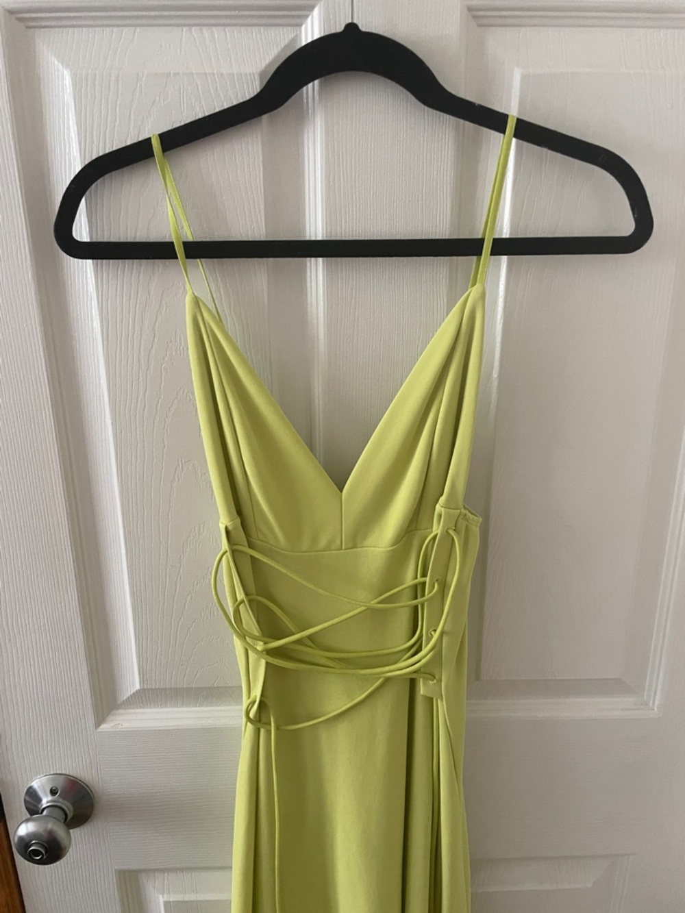 Zara lime green maxi dress - Picture 2 of 3